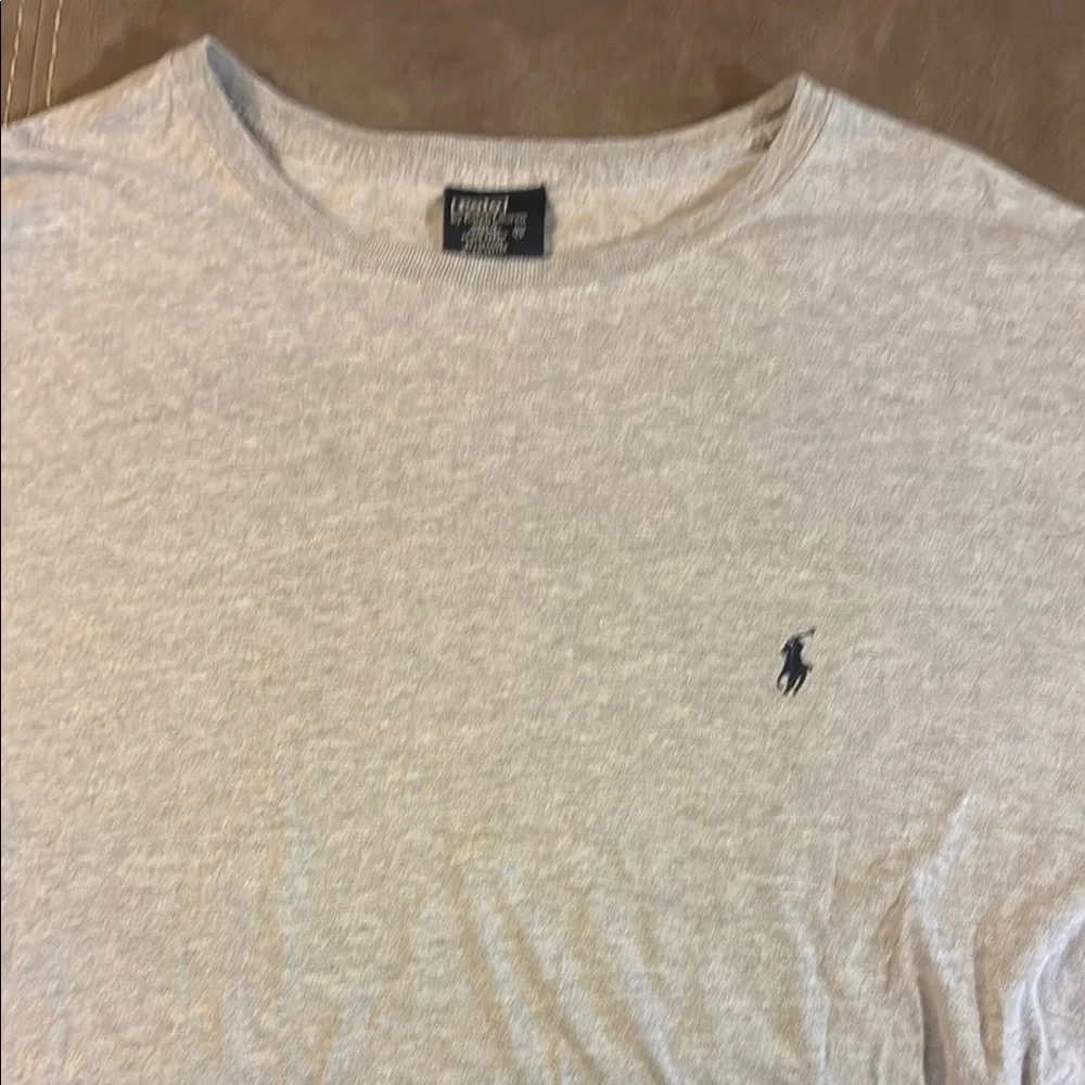 Polo by Ralph Lauren Gray Short Sleeve Tee - Picture 3 of 6